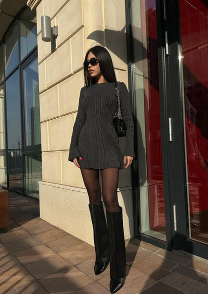 Dreamy Knit Sweater Dress