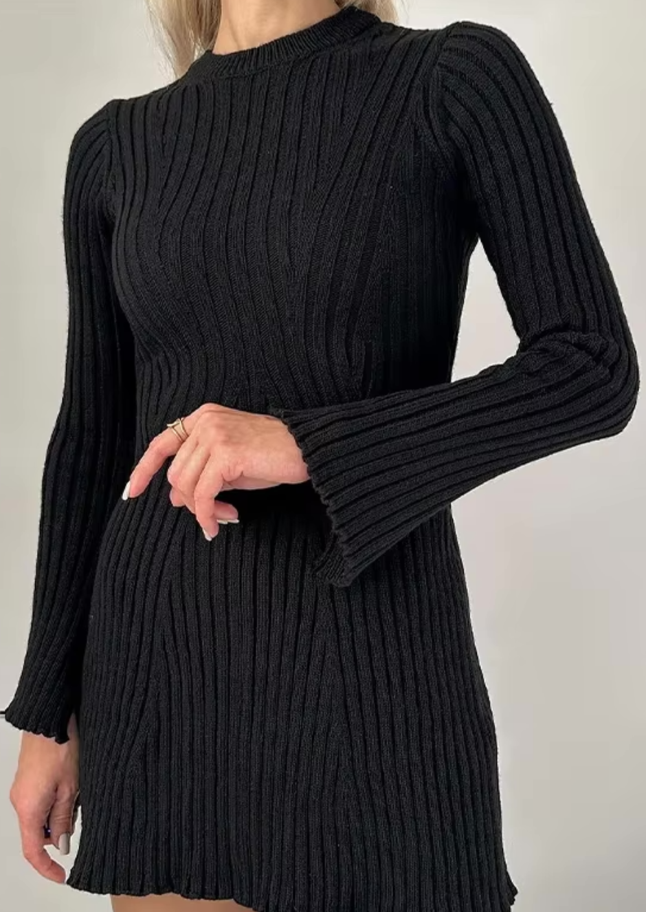 Dreamy Knit Sweater Dress