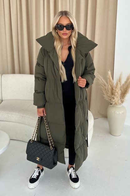 Sophia Long Puffer Coat