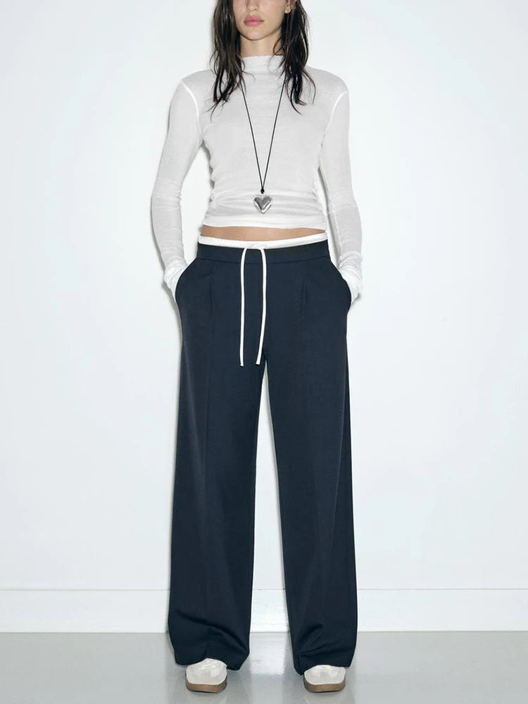 Tailored Pants with Inner Waistband