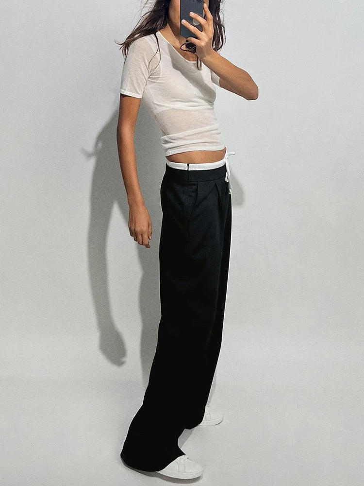 Tailored Pants with Inner Waistband