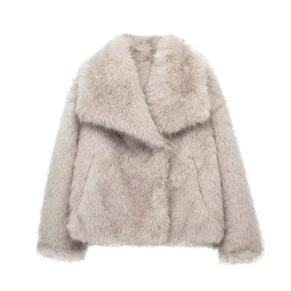 Luxury Soft Fur Coat