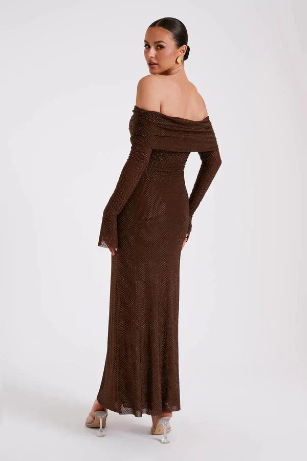 Gleaming Glamour Maxi Dress