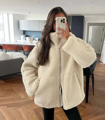 Cozy Teddy Fleece Coat