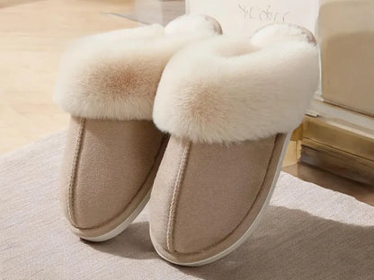 Snuggly Plush Slippers