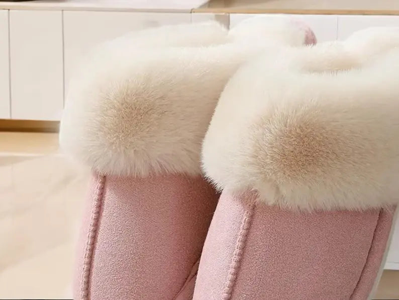 Snuggly Plush Slippers