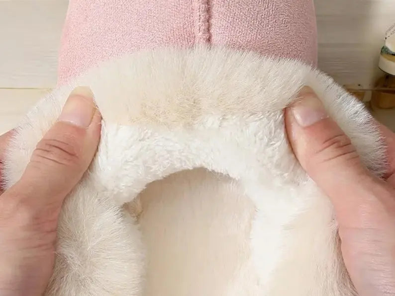 Snuggly Plush Slippers