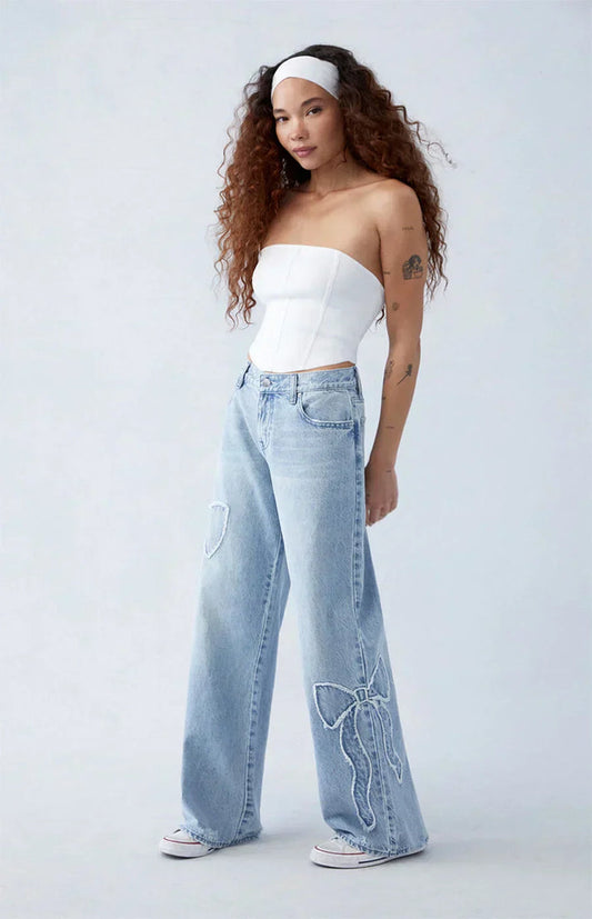 Belle Bow Jeans